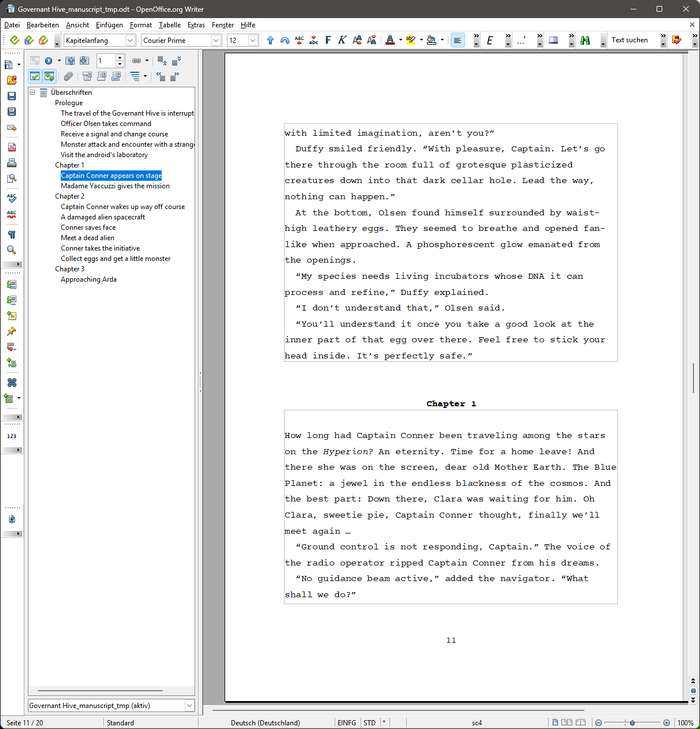 LibreOffice screenshot